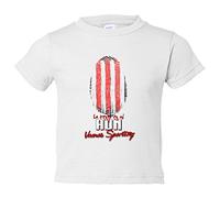 Camiseta bebé lo tengo en mi ADN futbolero de Sporting - Blanco, 2 años