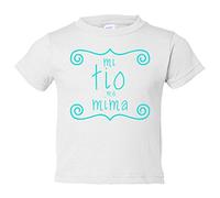 Camiseta bebé Mi tío me mima - Blanco, 1 año