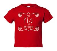 Camiseta bebé Mi tío me mima - Rojo, 1 año