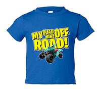 Camiseta bebé My Quad Bike Off Road - Azul Royal, 1 año