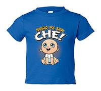 Camiseta bebé nacido para ser Ché para aficionado al fútbol de Valencia - Azul Royal, 2 años