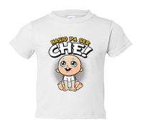 Camiseta bebé nacido para ser Ché para aficionado al fútbol de Valencia - Blanco, 2 años