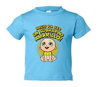 Camiseta bebé nacido para ser un submarino amarillo para aficionado al fútbol de Cádiz - Celeste, 1 año