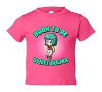 Camiseta bebé parodia Bulma born to be sweet - Rosa, 2 años