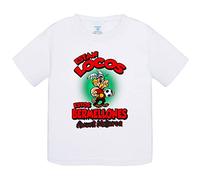Camiseta bebé parodia de Asteris para aficionados al fútbol de Mallorca - Blanco, 2 años