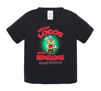 Camiseta bebé parodia de Asteris para aficionados al fútbol de Mallorca - Negro, 2 años