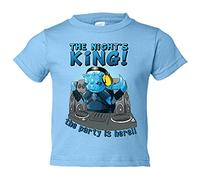 Camiseta bebé parodia de Tronos The Night King The Party Is Here - Celeste, 2 años