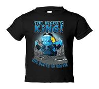 Camiseta bebé parodia de Tronos The Night King The Party Is Here - Negro, 1 año