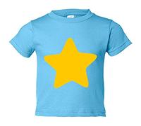 Camiseta bebé parodia estrella de Steven - Celeste, 1 año