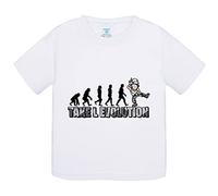 Camiseta bebé parodia Take L Evolution - Blanco, 2 años
