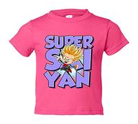 Camiseta bebé parodia Trunks del futuro Super Guerrero - Rosa, 1 año