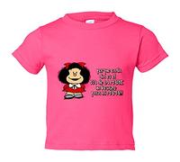 Camiseta bebé porque cada día es el Día de la madre un besazo mamá - Rosa, 2 años