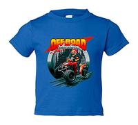 Camiseta bebé Quad Off Road Adventure - Azul Royal, 2 años