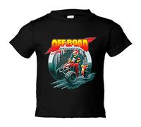 Camiseta bebé Quad Off Road Adventure - Negro, 1 año