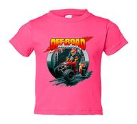 Camiseta bebé Quad Off Road Adventure - Rosa, 2 años