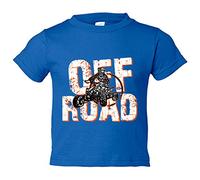 Camiseta bebé Quad Off Road - Azul Royal, 2 años