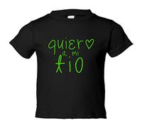 Camiseta bebé Quiero a mi tío - Negro, 1 año