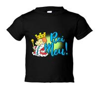 Camiseta bebé Rei meu - Negro, 2 años
