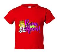 Camiseta bebé Reina meva - Rojo, 2 años