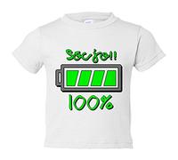 Camiseta bebé Sóc jo al cent per cent - Blanco, 1 año