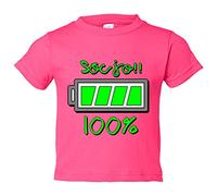 Camiseta bebé Sóc jo al cent per cent - Rosa, 1 año