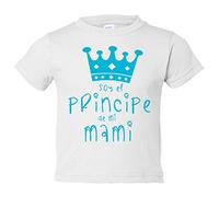 Camiseta bebé Soy el principe de mi mami - Blanco, 1 año