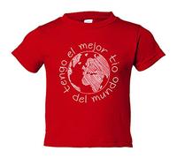 Camiseta bebé Tengo el mejor tío del mundo - Rojo, 1 año