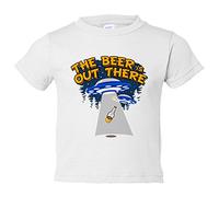 Camiseta bebé The Beer Is Out There friki cervezero - Blanco, 2 años