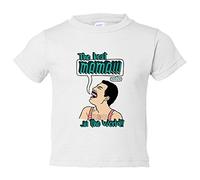 Camiseta bebé The Best Mama In The World - Blanco, 1 año