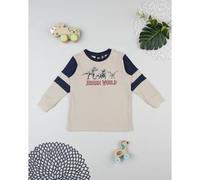 Camiseta beige de niño Jurassic World