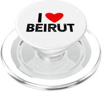 Camiseta Beirut Lebano - Camiseta I Love You Beirut Lebanon PopSockets PopGrip para MagSafe