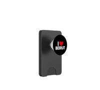 Camiseta Beirut Lebano - Camiseta I Love You Beirut Lebanon PopSockets PopWallet para MagSafe
