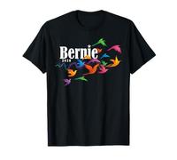 Camiseta Berdie de pájaros coloridos Bernie Sanders 2020 para regalo Camiseta