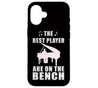Camiseta Best Player Are on The Bench Piano Player para Mujer, Hombre y niño Carcasa para iPhone 16