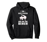 Camiseta Best Player Are on The Bench Piano Player para Mujer, Hombre y niño Sudadera con Capucha