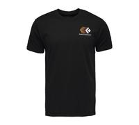 Camiseta Black Diamond M FADED SS TEE (Negro) Hombre