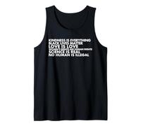 Camiseta Black Lives Matter Kindness, Love Is Love Camiseta sin Mangas