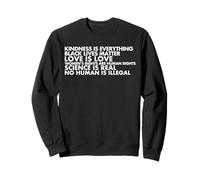 Camiseta Black Lives Matter Kindness, Love Is Love Sudadera