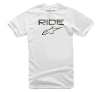 Camiseta blanca Alpinestars Ride 2.0 camuflaje