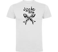 Camiseta Blanca con Logotipo de Jarabe de Palo Hombre 100% Algodón Tallas S M L XL XXL Mangas Cortas (as4, Alpha, l, Regular, Regular, L)