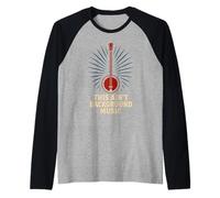 Camiseta Bluegrass Jam Banjo Picker para músicos folclóricos, Banda de Cuerdas Camiseta Manga Raglan