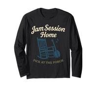 Camiseta Bluegrass Jam Banjo Picker para músicos folclóricos, Banda de Cuerdas Manga Larga
