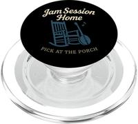 Camiseta Bluegrass Jam Banjo Picker para músicos folclóricos, Banda de Cuerdas PopSockets PopGrip para MagSafe