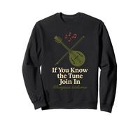 Camiseta Bluegrass Jam Banjo Picker para músicos folclóricos, Banda de Cuerdas Sudadera