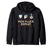 Camiseta Bluegrass Jam Banjo Picker para músicos folclóricos, Banda de Cuerdas Sudadera con Capucha