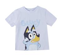 Camiseta Bluey Manga Corta para Niños y Niñas - Camiseta Infantil Transpirable, Suave y Cómoda, Ropa para Verano, Uso Diario y Excursiones