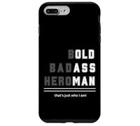 Camiseta Bold Badass Heroman That's Just Who Old Guy Carcasa para iPhone 7 Plus/8 Plus