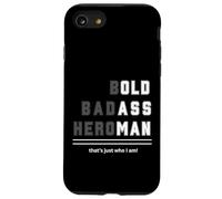 Camiseta Bold Badass Heroman That's Just Who Old Guy Carcasa para iPhone SE (2020) / 7/8