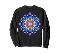 Camiseta Bold Zen Mandala para Hombre y Mujer, Camiseta intrincada con Arte de Puntos Sudadera