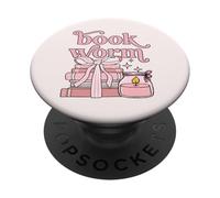 Camiseta Bookish Girlie Book Lover PopSockets PopGrip Adhesivo